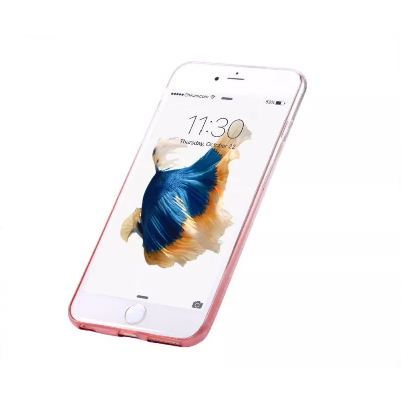 Devia Apple iPhone 6/6s Plus Funda Blanda Leo2 Diamond Oro Rosa
