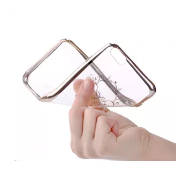 Devia Funda trasera Crystal Iris para Apple iPhone 6 Plus/6s Plus oro champán