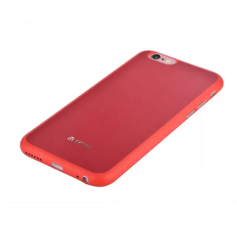 Devia Apple iPhone 6 Plus/6s Plus Funda Jelly Slim Piel Burdeos