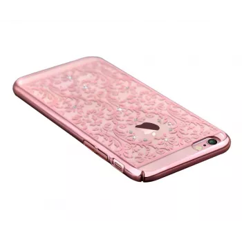Devia Funda Baroque con Swarovski trasera rosa oro para Apple iPhone 7