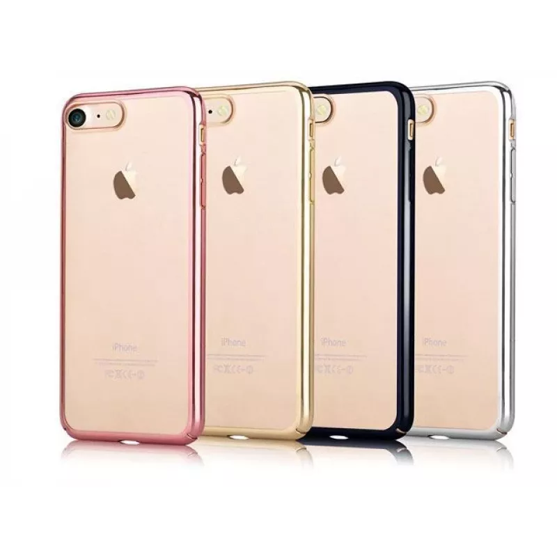 Devia Apple iPhone 7 Glimmer Updated Version Funda trasera plateada