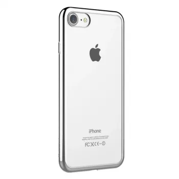 Devia Apple iPhone 7 Glimmer Updated Version Funda trasera plateada