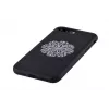 Devia Funda con bordado floral para Apple iPhone 7 Plus/8 Plus negra