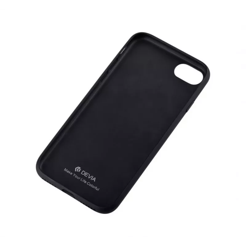 Devia Funda con bordado floral para Apple iPhone 7 Plus/8 Plus negra