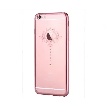 Devia Apple iPhone 7 Plus funda blanda Crystal Iris oro rosa