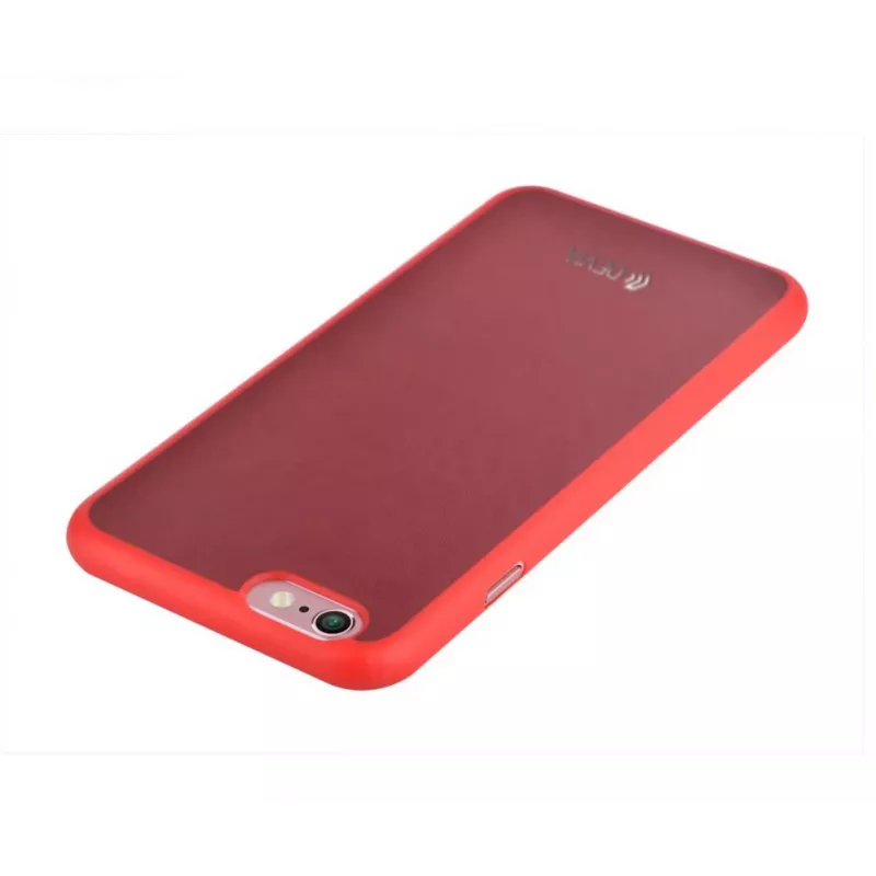 Devia Apple iPhone 7 Plus Jelly Funda fina Rojo vino