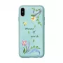 Devia Funda con bordado floral para Apple iPhone X