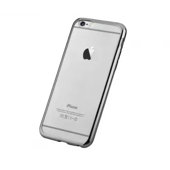 Devia Apple iPhone X funda blanda Glitter negra