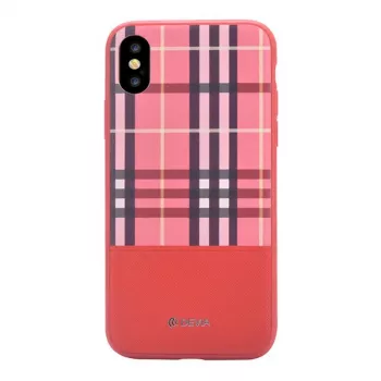Devia Funda Lattice para Apple iPhone X roja