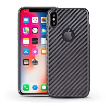 Devia Apple iPhone X Funda LINGER Negro