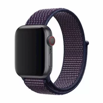 Devia Apple Watch 40mm / 38mm Correa Strap Deluxe Sport 3 Índigo