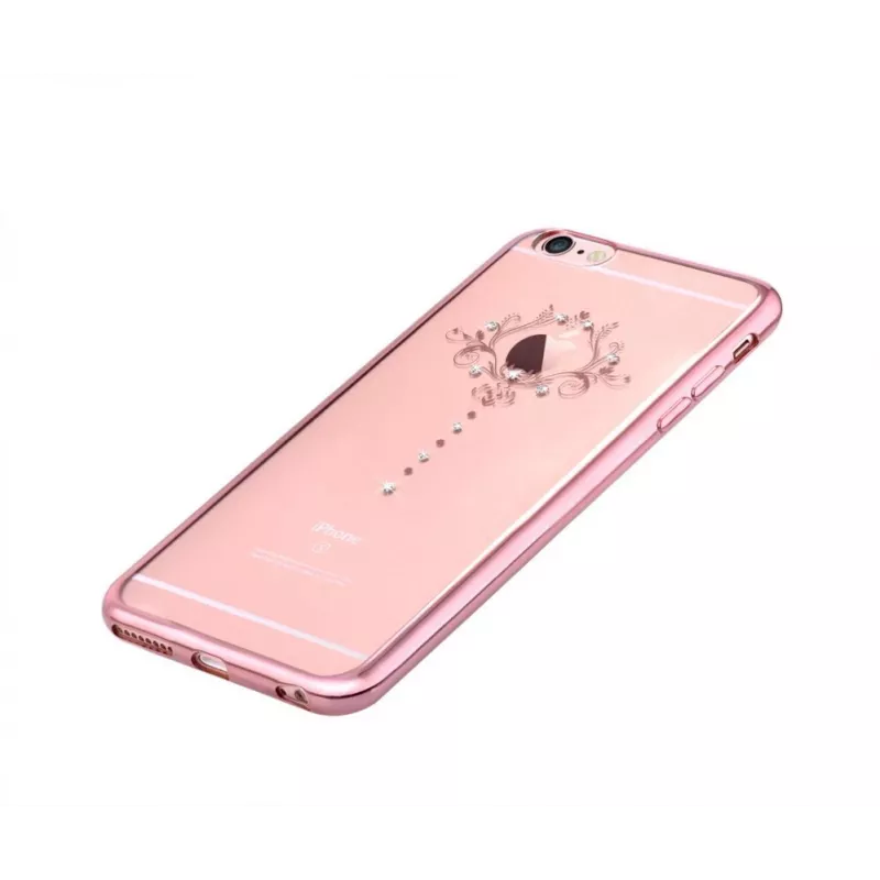 DEVIA Crystal Iris Soft Case para Apple iPhone 7 - Rose Gold