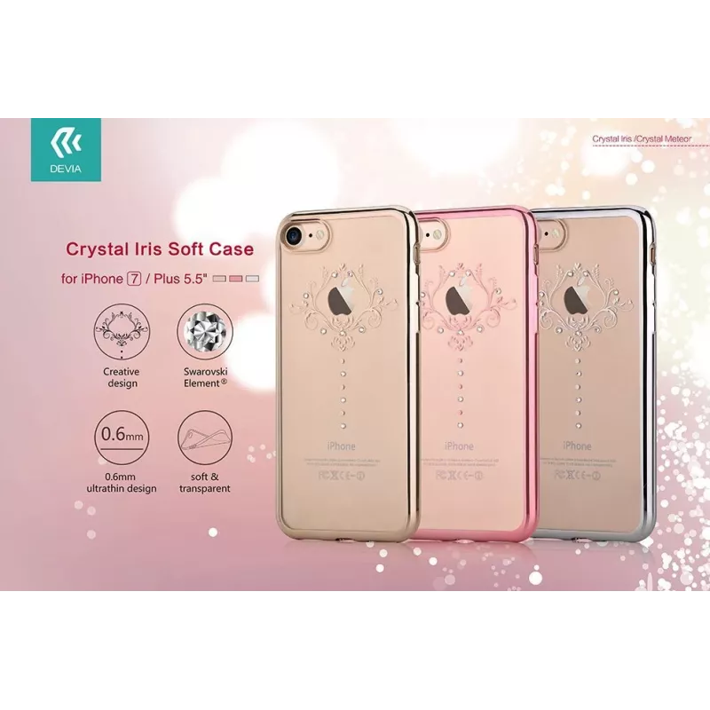 Devia Crystal Iris Soft Case para Samsung Galaxy S8 Plus - Negro