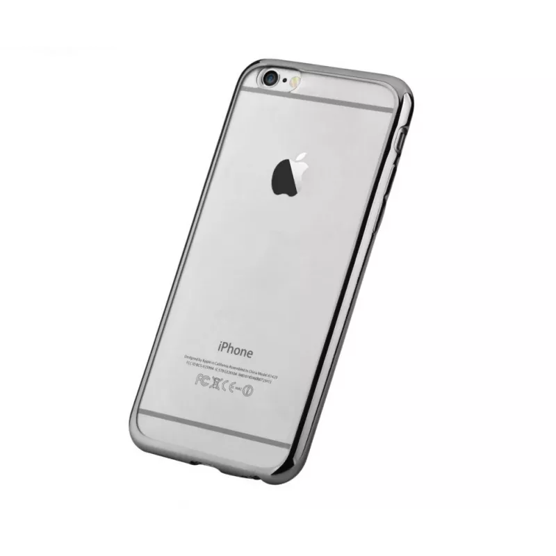 Devia funda blanda Glitter para Apple iPhone 7 / iPhone 8 / iPhone SE (2020) / iPhone SE (2022) - plata