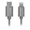 Devia Gracious Cable USB-C a Lightning 1m Gris