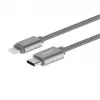 Devia Gracious Cable USB-C a Lightning 1m Gris