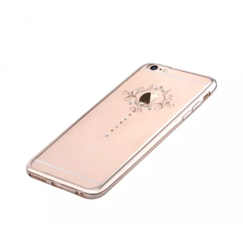 Devia Samsung Galaxy S8 Plus Funda Crystal Iris Soft Champagne Gold