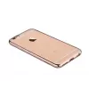 Devia Samsung Galaxy S8 Plus Funda blanda con purpurina oro champán