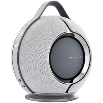 Altavoz inteligente portátil Devialet Mania con Dock Grey JE832 360° estéreo
