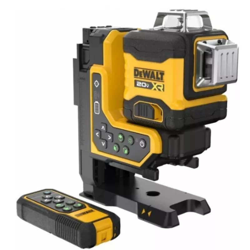 DEWALT 18V XR 3x360 Green láser con control remoto