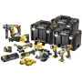 Set combinado DEWALT 18V XR 10 piezas - 4x5Ah
