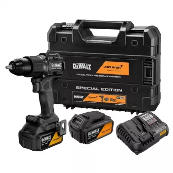 DEWALT DCD86MM2T-QW 18V XR Taladro atornillador de percusión sin escobillas con 2 baterías de 4Ah