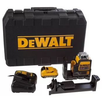 DEWALT DCE0811D1R-QW XR Li-Ion Nivel láser 10,8V 2,0Ah Negro, Amarillo