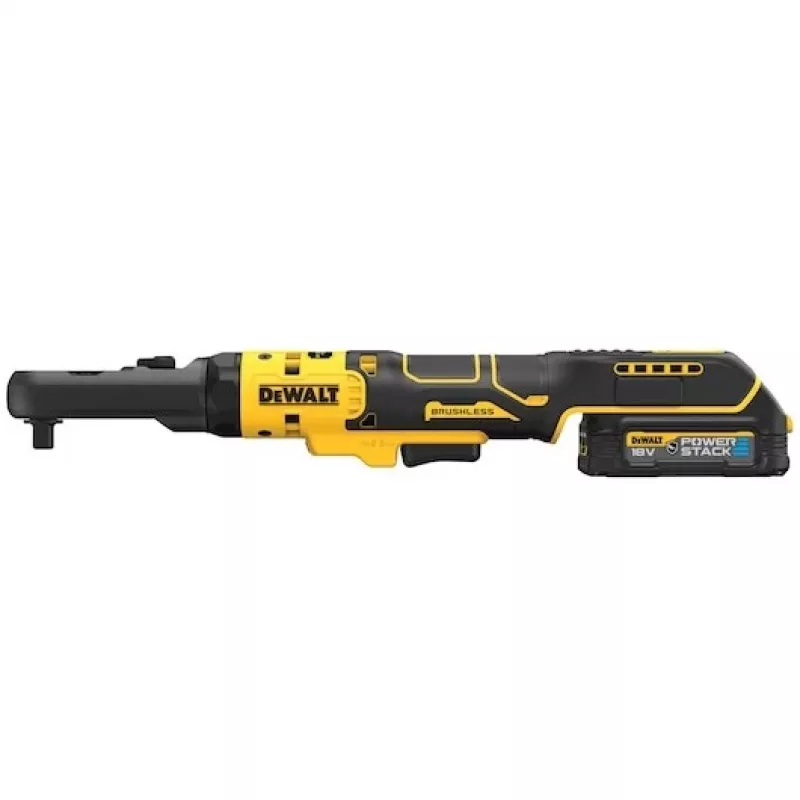 Juego de llave de carraca de cabeza abierta sin escobillas DEWALT DCF510E2G-QW 12V XR con 2 baterías de 2.0Ah, maletín TSTAK