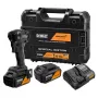 DEWALT DCF86MM2T-QW 18V XR Atornillador de impacto sin escobillas con 2 baterías de 4.0Ah, cargador y maletín TSTAK