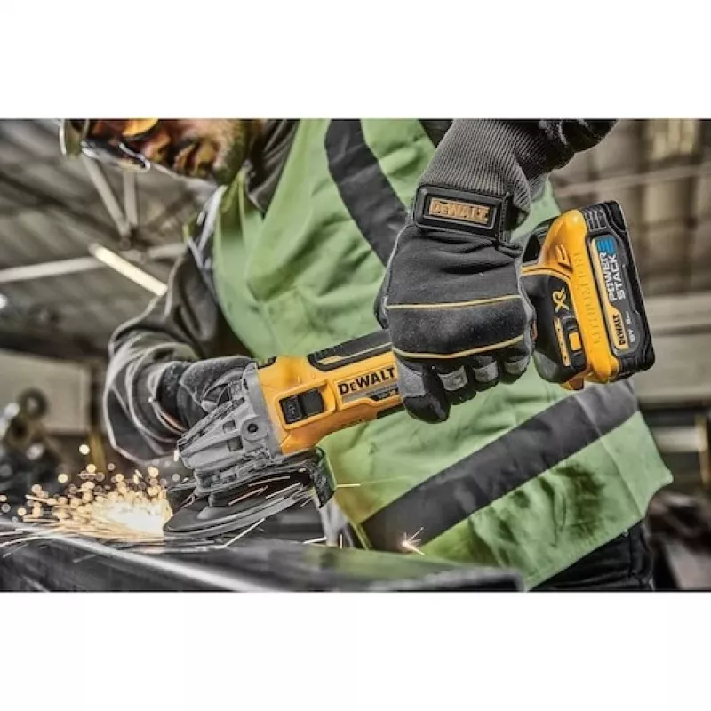 DeWalt DCG405H2T-QW 18 V XR amoladora angular sin escobillas 125 mm, 2x 5,0 Ah, TSTAK