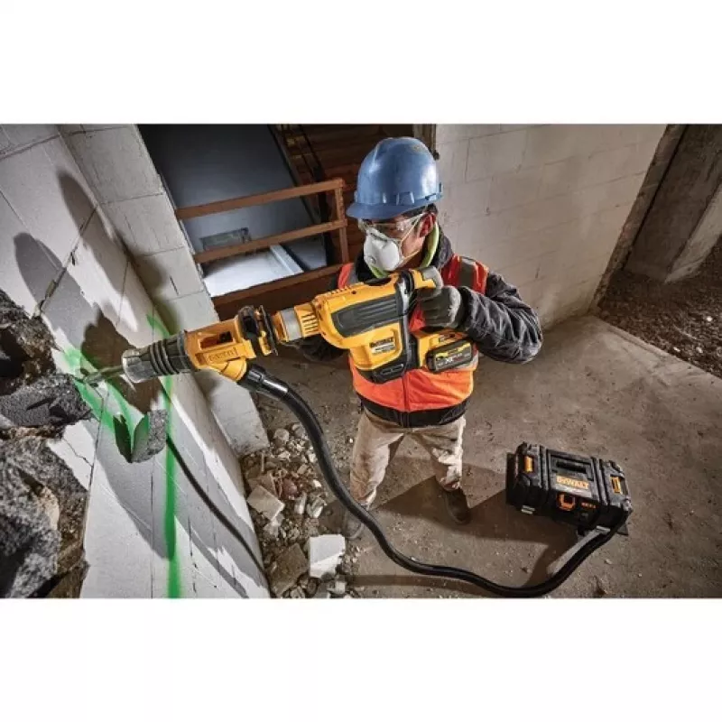 DEWALT DCH614N 380 RPM SDS Max 6,8 kg martillo perforador a batería negro/amarillo