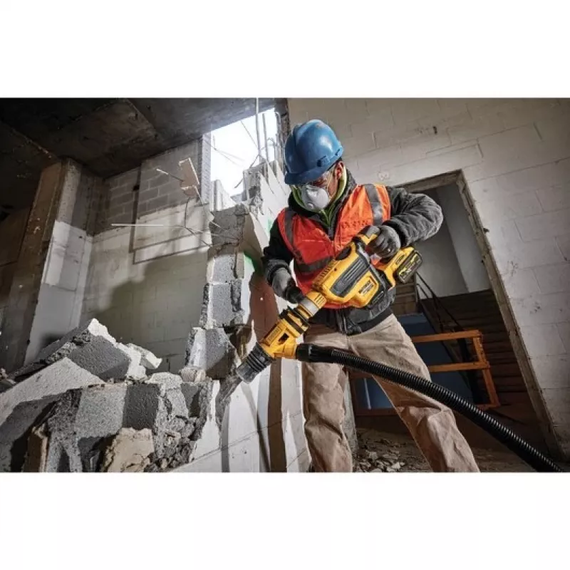 DEWALT DCH614N 380 RPM SDS Max 6,8 kg martillo perforador a batería negro/amarillo