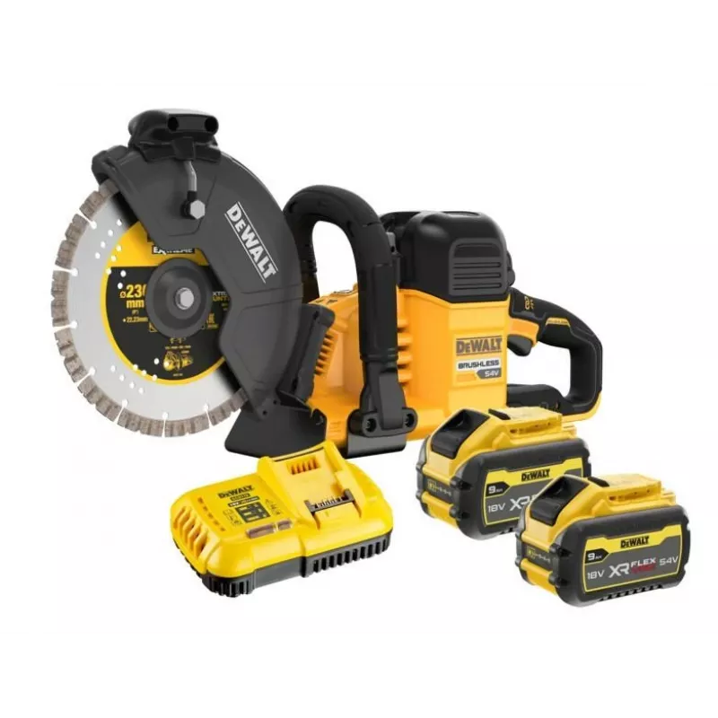 DEWALT DCS691X2-QW Sierra circular de batería 230mm 54V XR FLEXVOLT (2x9.0Ah)