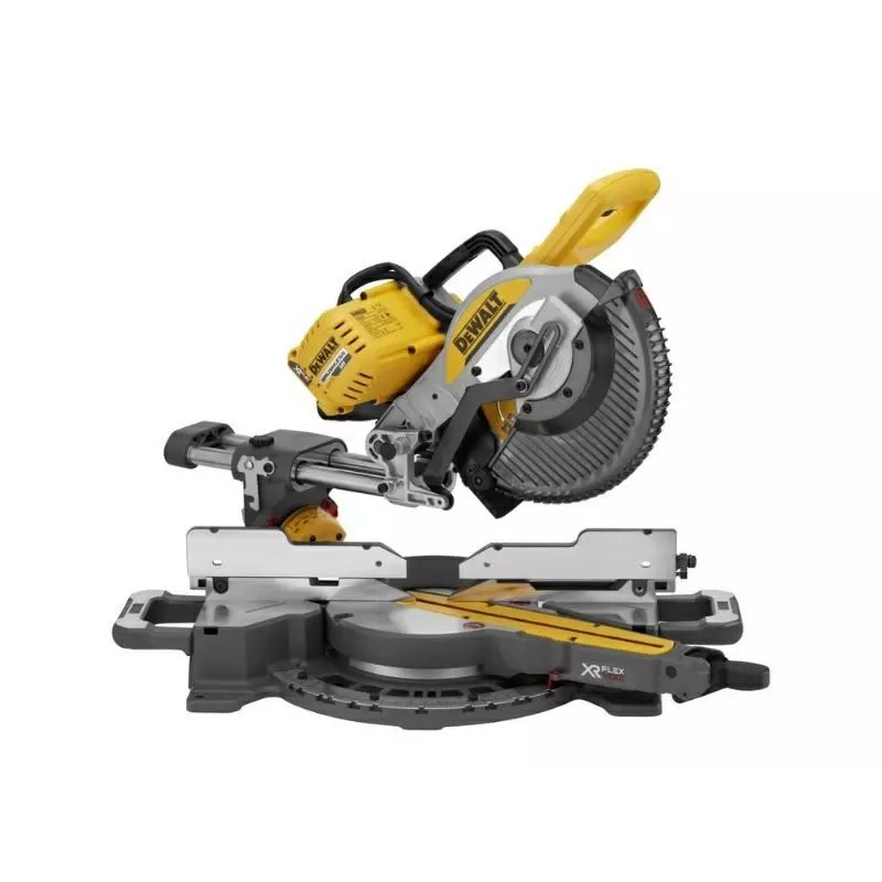 DeWALT DCS727N-XJ Sierra circular de mano a batería 54V XR FLEXVOLT con función de tracción y función de inglete (sin batería)