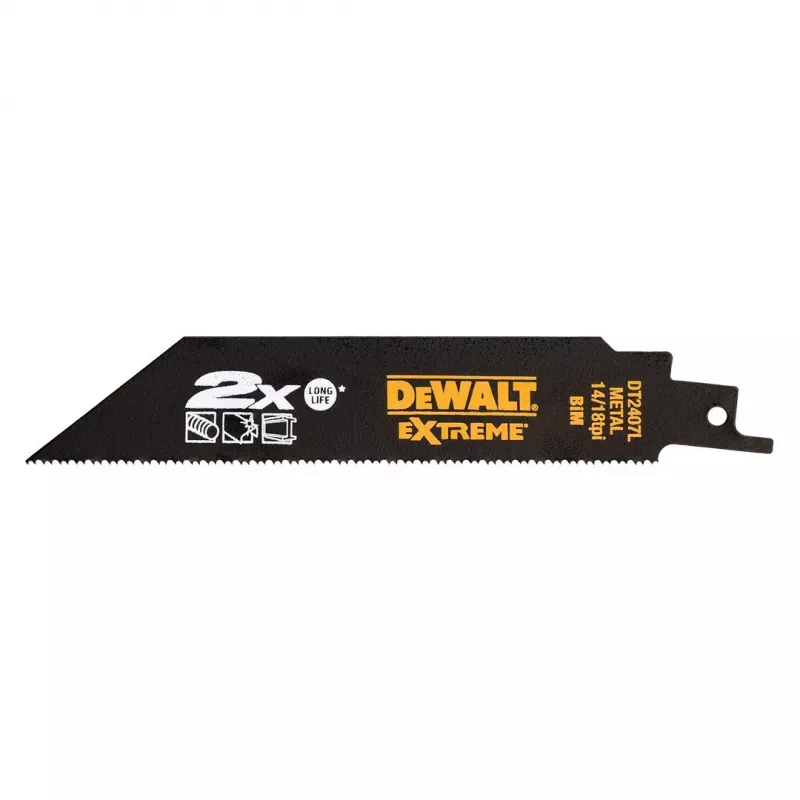 DEWALT DT2440L-QZ XR Hoja de sierra de calar T-Shank para madera, 100 mm, 6 TPI, 1 unidad