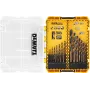 DEWALT DT70755-QZ set de brocas para metal HSS-G, 10 piezas, vástago hexagonal de 1/4 pulgadas, ángulo de punta 135°, DIN 338, TSTAK Tough Case