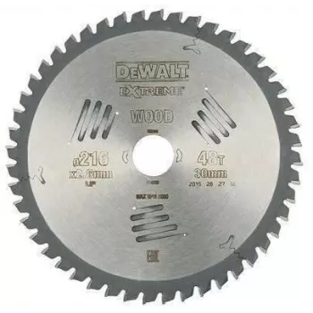 DEWALT hoja de sierra HM-Wood 216x30mm Z48