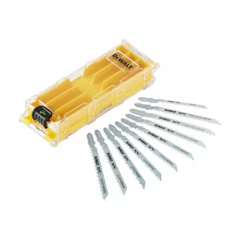 DEWALT Zest. XPC Blades Set de cúter de paleta, 5 piezas, hojas de acero inoxidable, mangos de madera, flexible, para pintura al óleo y acrílica