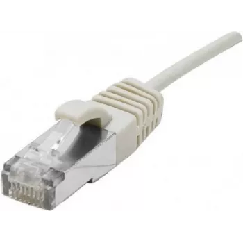 Cable de parcheo Dexlan Cat. 6A S/FTP (PiMf) Ultra-Thin LSZH, 0,5 m, gris 858701