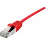Dexlan cable de red Cat. 6A S/FTP ultra fino libre de halógenos, rojo, 5 m 858733