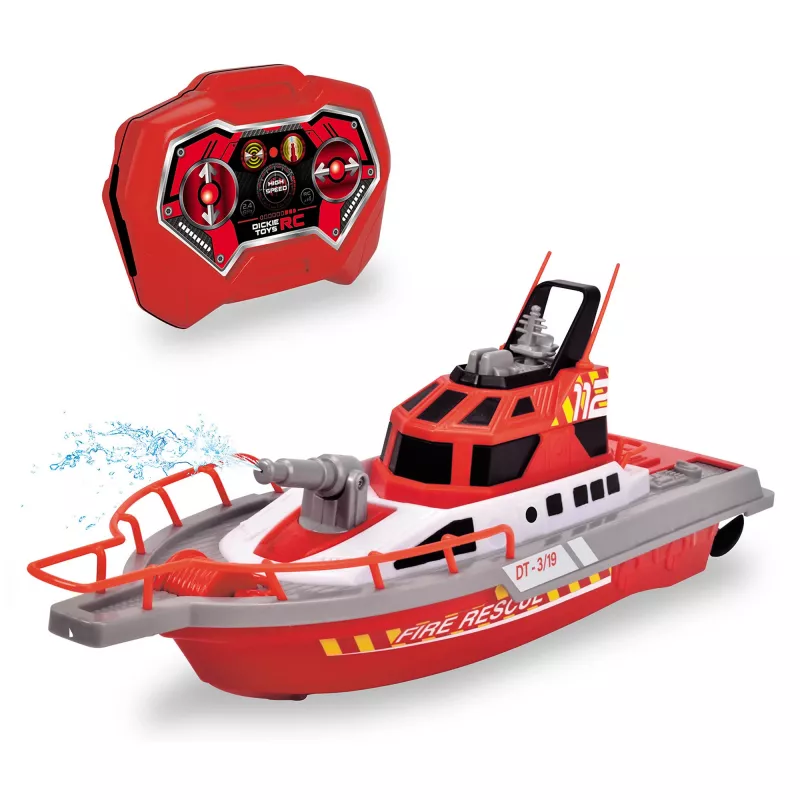Dickie RC Lancha de bomberos 2,4 GHz RTR 201107000