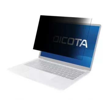 DICOTA Filtro de privacidad para portátil – Limita el ángulo de visión a ±30° – 2 vías – Magnético – 34,5 cm (13,6 pulgadas)