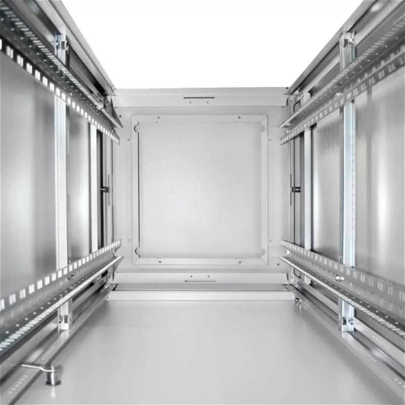 DIGITUS 36HE armario de red Unique 600x600mm puerta de cristal gris