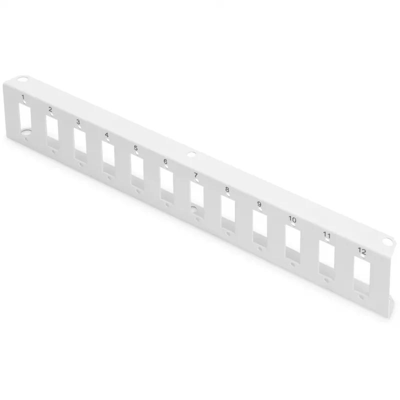 DIGITUS placa adaptadora para montaje en pared de Unibox de fibra óptica, mediana