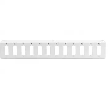 DIGITUS placa adaptadora para montaje en pared de Unibox de fibra óptica, mediana