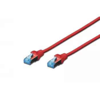 DIGITUS Cable de red CAT 5e SF/UTP 0,5m gris