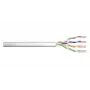 DIGITUS Cable de instalación Cat.5e U/UTP, LSOH, AWG24/1, 500m, gris, rollo