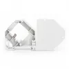 DIGITUS adaptador para carril DIN para 1 módulo Keystone, IP20