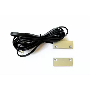 Digitus DN-S-D sensor de contacto de puerta para racks de servidores, interruptor magnético reed, RJ45, cable de 2,5 m, blanco