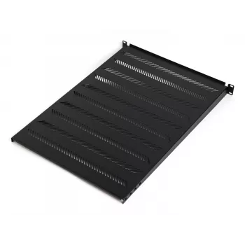 DIGITUS TN-19-550-1U-BK balda fija para rack de 19 inch 1U, 550 mm de profundidad, carga de 25 kg, negro